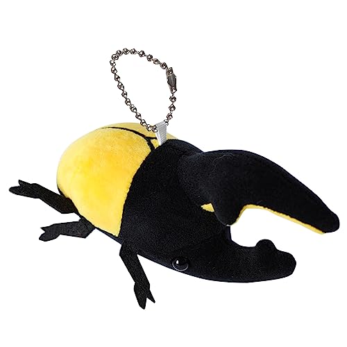 Cartoon Insekten Puppe Plüschtier Lovely Beetle-Puppe Weicher Plüsch Schlüsselanhänger Erwachsene Kind Handtasche Zubehör Schultasche Anhänger von Tuokend