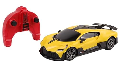 TURBO CHALLENGE - Bugatti Divo - RC Prestige - 1/24-094432 - Ferngesteuertes Auto - Gelb - Batterien Nicht enthalten - Kunststoff - Kinderspielzeug - Geschenk - Ab 6 Jahren von TURBO CHALLENGE