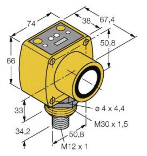 Turck 3002728 Ultraschall-Reflexionstaster QT50ULBQ6 1St. von Turck