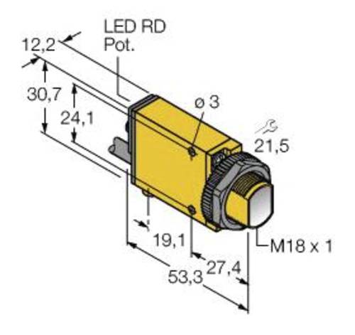 Turck 3025623 Einweg-Lichtschranke SM31E 1St. von Turck