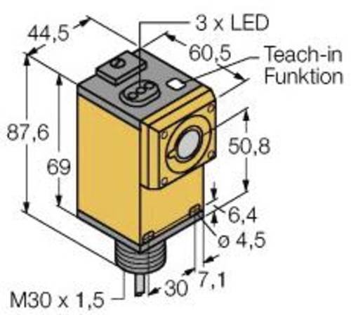 Turck 3044131 Ultraschall-Reflexionstaster Q45UBB63DA W/30 1St. von Turck