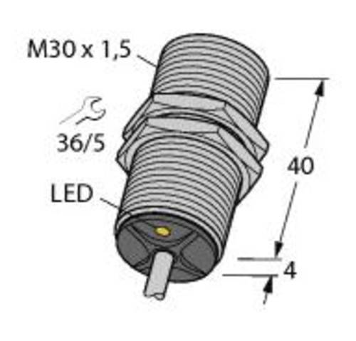 Turck Induktiver Sensor bündig BI12-G30K-AD4X von Turck