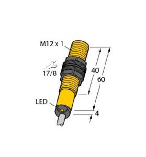 Turck Induktiver Sensor bündig BI2-S12-AD4X von Turck