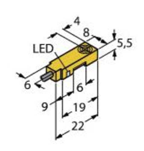 Turck Induktiver Sensor bündig NAMUR BI2-Q5,5K-Y1X von Turck