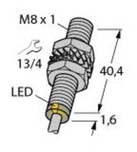 Turck Induktiver Sensor bündig NPN, Schließer BI1,5-EG08-AN6X von Turck