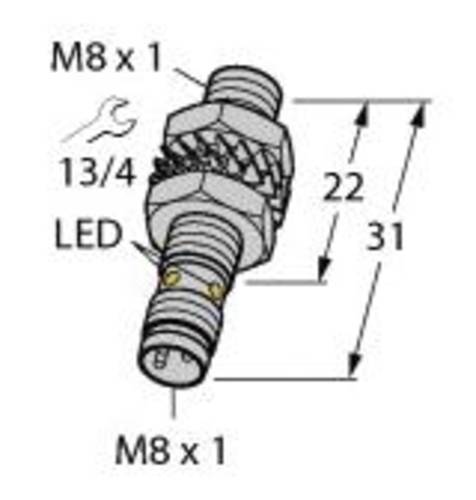 Turck Induktiver Sensor bündig NPN, Schließer BI2-EG08K-AN6X-V1131 von Turck