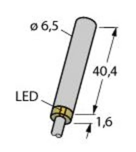 Turck Induktiver Sensor bündig NPN, Schließer BI2-EH6,5-AN6X von Turck