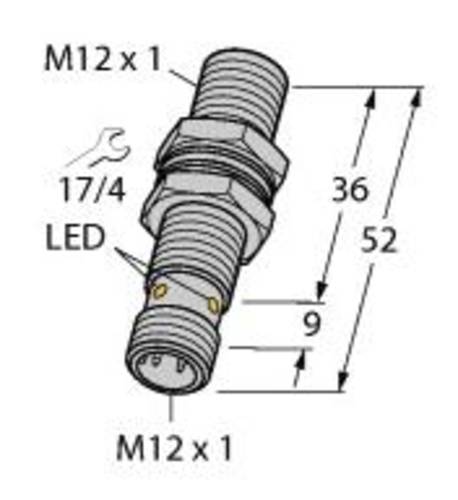 Turck Induktiver Sensor bündig NPN, Schließer BI4U-MT12-AN6X-H1141 von Turck