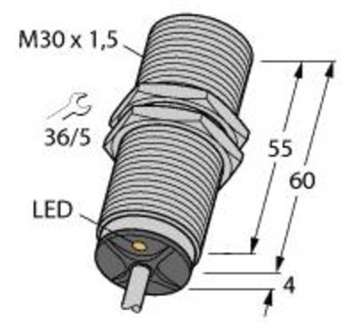 Turck Induktiver Sensor bündig NPN, Wechsler BI15-M30-VN6X 7M von Turck