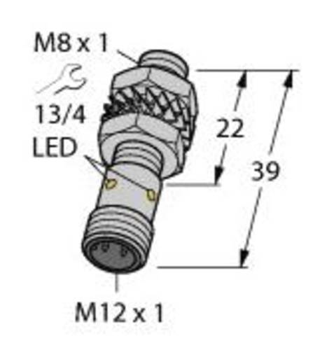 Turck Induktiver Sensor bündig PNP, Schließer BI1,5-EG08K-AP6X-H1341 von Turck