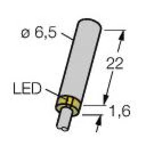 Turck Induktiver Sensor bündig PNP, Schließer BI2-EH6,5K-AP6X von Turck