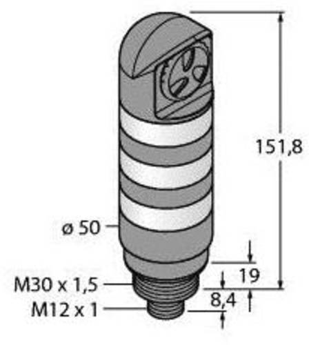 Turck Kombi-Signalgeber TL50BLGYR1ALSQ von Turck