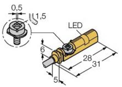 Turck Magnetfeldsensor NAMUR BIM-UNT-AY1X/S1139 7M von Turck