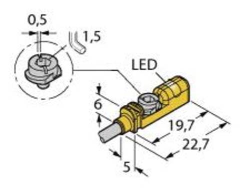 Turck Magnetfeldsensor NPN BIM-UNTK-AN6X von Turck