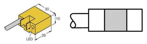 Turck Magnetfeldsensor PNP BIM-AKT-AP6X/S235 von Turck