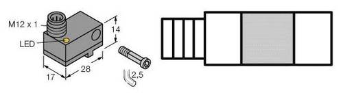 Turck Magnetfeldsensor PNP BIM-NST-AP6X-H1141/S34 von Turck