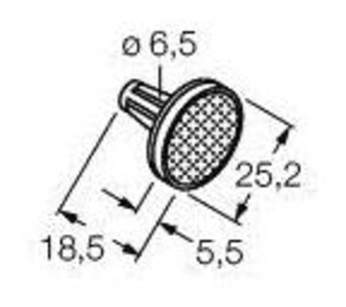 Turck Reflektor BRT-25R 3049809 1St. von Turck