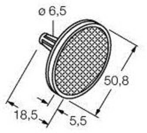 Turck Reflektor BRT-50R 3049814 1St. von Turck