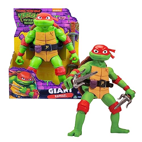 Giochi Preziosi TU8012 Ninja-Turtles, 30 cm, Gelenk, Raphael, Spielzeug für Kinder ab 4 Jahren von Giochi Preziosi