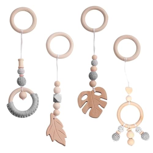 Tutamaz Spielbogen Baby Spielzeug Anhänger ab 0 Monate 4 Stück Anhänger Spielebogen Babies Toys Spieltrapez Baby Gym Holz für Mädchen Jungen Babyspielzeug für Babyschale Kinderwagen Autositz Spielzeug Tutamaz Spielbogen Baby Spielzeug Anhänger ab 0 Monate 4 Stück Anhänger Spielebogen Babies Toys Spieltrapez Baby Gym Holz für Mädchen Jungen Babyspielzeug für Babyschale Kinderwagen Autositz Spielzeug von Tutamaz