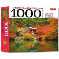 Autumn Foliage in Kyoto, Japan - 1000 Piece Jigsaw Puzzle von Tuttle