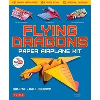 Flying Dragons Paper Airplane Kit von Tuttle Publishing