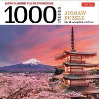 Japan's Mount Fuji in Springtime- 1000 Piece Jigsaw Puzzle von Tuttle