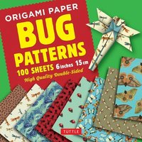 Origami Paper 100 Sheets Bug Patterns 6 (15 CM) von Tuttle