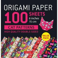 Origami Paper 100 Sheets Cat Patterns 6 (15 CM) von Tuttle