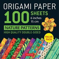 Origami Paper 100 Sheets Nature Patterns 6 (15 CM) von Tuttle Publishing