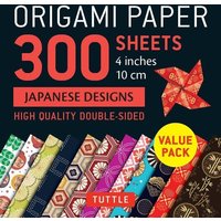 Origami Paper 300 Sheets Japanese Designs 4 (10 CM) von Tuttle