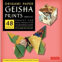 Origami Paper - Geisha Prints - Large 8 1/4 - 48 Sheets von Tuttle