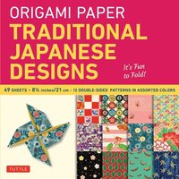 Origami Paper - Traditional Japanese Designs - Large 8 1/4 von Tuttle