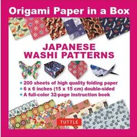 Origami Paper in a Box - Japanese Washi Patterns von Tuttle