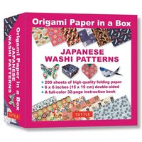 Origami Paper in a Box - Japanese Washi Patterns von Tuttle