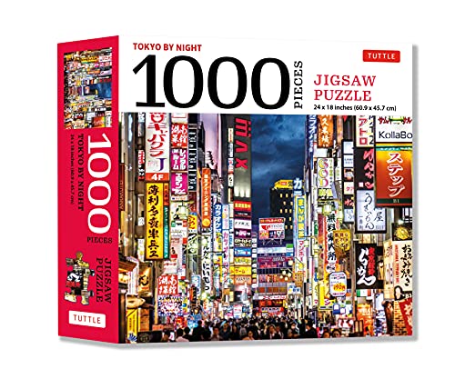 Tuttle Publishing Tokyo by Night - 1000 Piece Jigsaw Puzzle von Tuttle Publishing