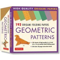 Origami Folding Papers - Geometric Patterns - 192 Sheets von Tuttle