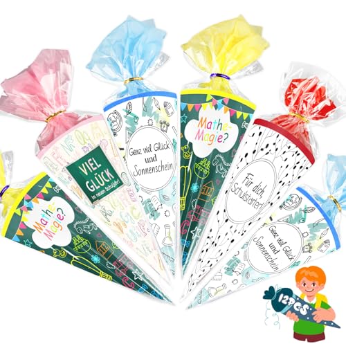 Schultüte Klein Zuckertüten- 12 Kindergartentüte Geschwister Schultüte zur Einschulung Befüllen Kindergartentüte Schulkind Schultüten Bastelset Schulstart Einschulung Geschenk Schulanfang Party Deko Schultüte Klein Zuckertüten- 12 Kindergartentüte Geschwister Schultüte zur Einschulung Befüllen Kindergartentüte Schulkind Schultüten Bastelset Schulstart Einschulung Geschenk Schulanfang Party Deko von Tutukyle