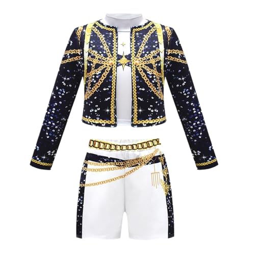 Tuxuseo Filmcharakter Kostüm | Charakter Oberteil Jacke Hose Cosplay Set,Bequemes Verkleidungskomplettset Für Tochter Kinder Schüler Freunde Feiertag Party Tuxuseo Filmcharakter Kostüm | Charakter Oberteil Jacke Hose Cosplay Set,Bequemes Verkleidungskomplettset Für Tochter Kinder Schüler Freunde Feiertag Party von Tuxuseo