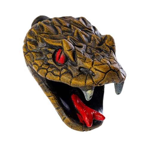 Tuxuseo Schlangenpfeife,Schlangen Streich Pfeife - Tragbares Halloween-Streichspielzeug aus Harz für Dekoration Gruselhaus und Partyspiele Tuxuseo Schlangenpfeife,Schlangen Streich Pfeife - Tragbares Halloween-Streichspielzeug aus Harz für Dekoration Gruselhaus und Partyspiele von Tuxuseo