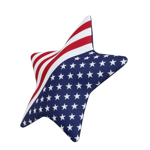 Tuxxjzm 4. Juli Unabhängigkeitstag Hut,Stars And Stripes Hat | Navy Stars Hut,Fünfzackiger Stern, amerikanisches Kostümzubehör für Memorial Day und Labor Day von Tuxxjzm