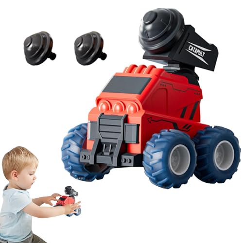 Tuxxjzm Baufahrzeuge für Kinder,Bauauto-Spielzeug | Technisches Auto Steinwerfender Bagger LKW - Partygeschenke, Klassenzimmerpreis für Kindergarten, Kinder, Vorschulkinder von Tuxxjzm