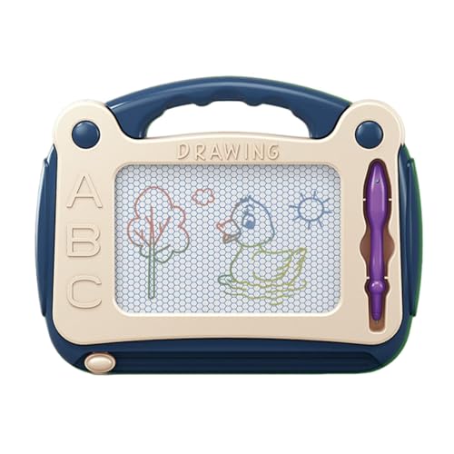 Tuxxjzm Doodle Board Tablet-Spielzeug, magnetisches Zeichenbrett, Magnetisches Skizzenblock-Doodle-Board, Tragbares pädagogisches Lernreisespielzeug für Kinder, Jungen und Mädchen von Tuxxjzm