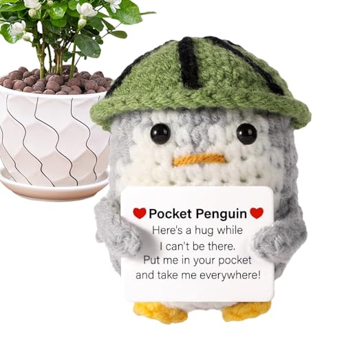 Tuxxjzm Lustiges Stricken, Pinguin für Weihnachten, gestrickt | aus Strickwolle Pinguin, inspirierende Kartoffel aus kreativer Wolle, mit positiven Karten, für Tuxxjzm Lustiges Stricken, Pinguin für Weihnachten, gestrickt | aus Strickwolle Pinguin, inspirierende Kartoffel aus kreativer Wolle, mit positiven Karten, für von Tuxxjzm