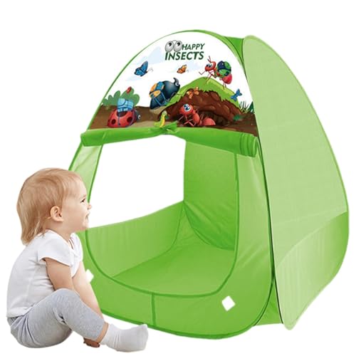 Tuxxjzm Strandzelt für Kinder, Outdoor-Babyzelt | Klappbare Sonnenschutz-Bankzelte | Baby-Strandüberdachung, Spielzelt, Cooles Cabana-Strandzelt für Indoor-Outdoor-Garten-Strandpicknick von Tuxxjzm