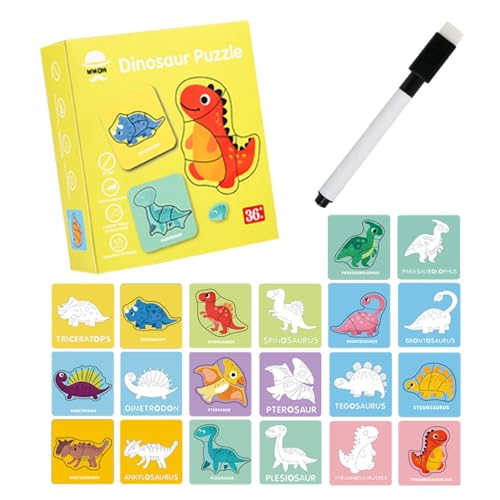 Tuxxjzm Vorschul-Puzzles Spielzeug,Vorschul-Puzzles,10-teiliges Cartoon-Puzzle-Spielzeug | Lernspielzeug, Vorschul-Lernaktivitäten für Kinder im Alter von 0–3 Jahren, Spielzeug von Tuxxjzm