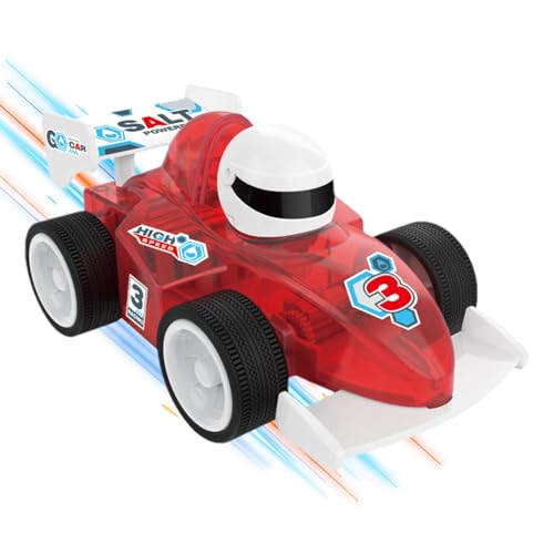 Tvnlolm Rennauto-Spielzeug für Kinder, Salzwasserauto - Wissenschaftliches Salzwasser-Experimentierfahrzeug | Von Schülern ab 5 Jahren handgefertigtes Rennauto, technisches Rennauto-Lernspielzeug von Tvnlolm
