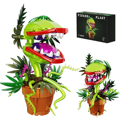 Tweandar Audrey II Piranha Pflanze Blume Bausteine Sets von Tweandar