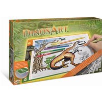 DinosArt Dino Leuchtpad zum Nachzeichnen von TweenTeam