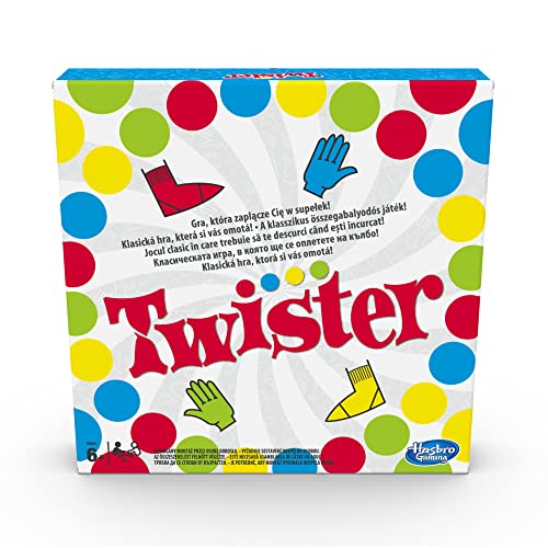 Hasbro Gaming Hasbro Spiel 98831789 Twister, Mehrfarbig, Ab 6 Jahren von Hasbro Gaming